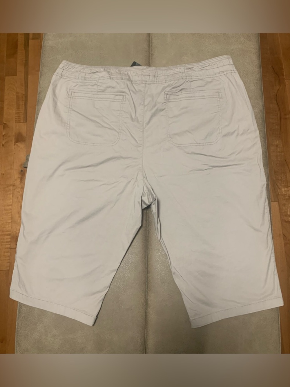 LEE Womens Palisade Flex 2 Go Relaxed Mid Rise Skimmer Shorts NEW Size 24 W Med - Picture 7 of 9
